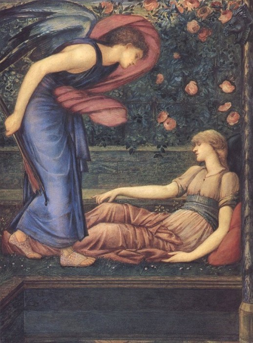 Cupid and Psyche by Burne-Jones