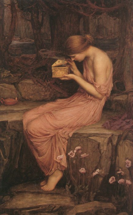 Psyche Opening the Golden Box, J.W. Waterhouse