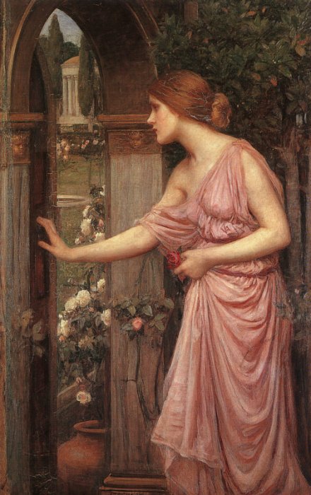 Psyche entering Cupid's Garden, J.W. Waterhouse